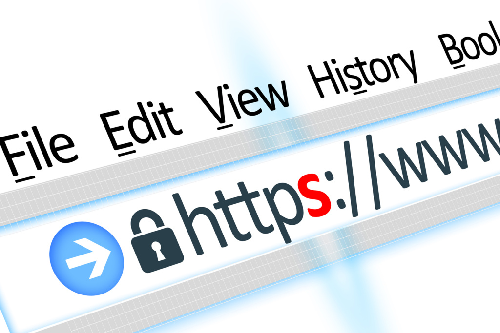 secure URL using https://www...