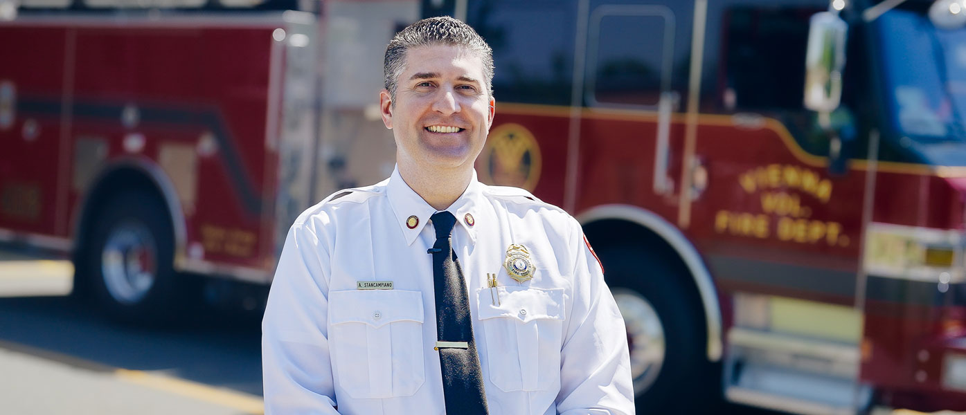 Client Testimonial Vienna Volunteer Fire Department President Anthony Stancampiano